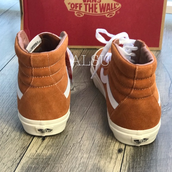 VANS SK8-HI Reissue Retro Sport Glazedginger Men’s - Picture 7 of 8